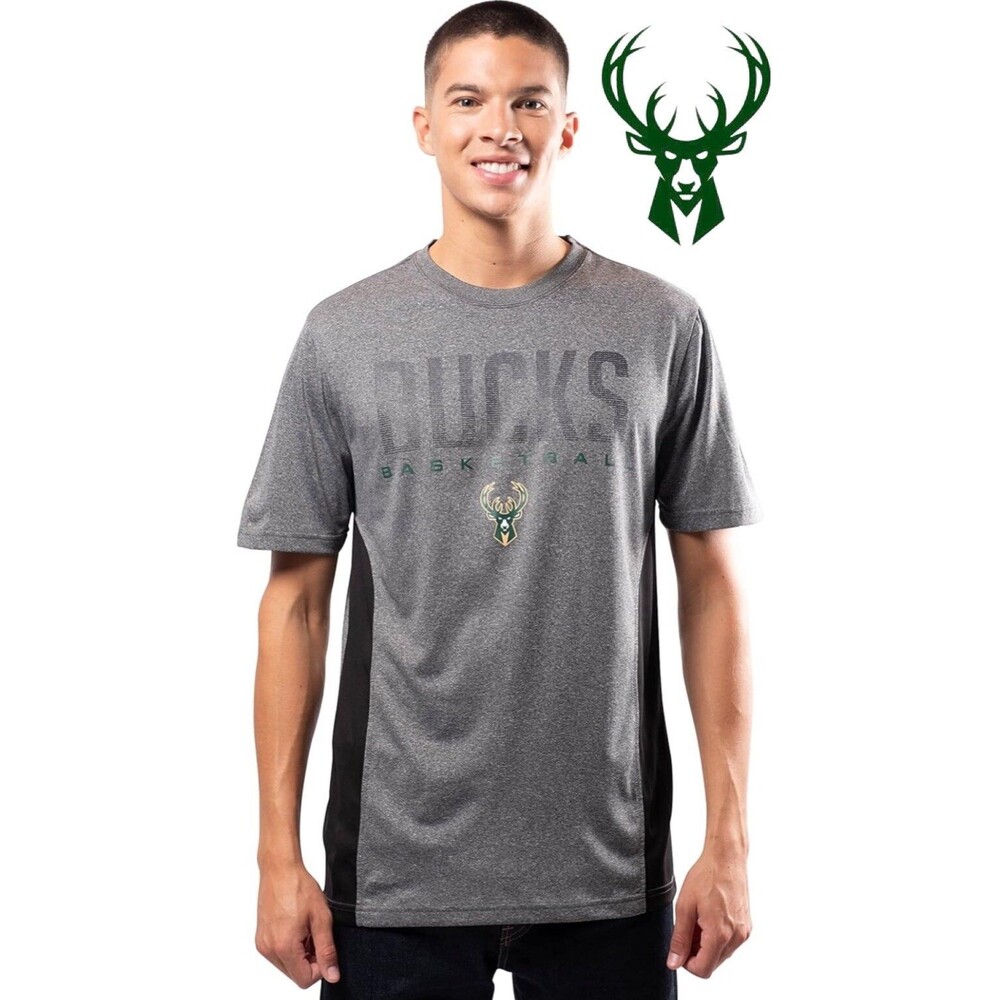 Milwaukee Bucks Ultra Game Short Sleeve Performance TShirt Light Weight XL